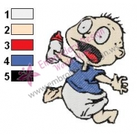 Rugrats Tommy Embroidery Design 02